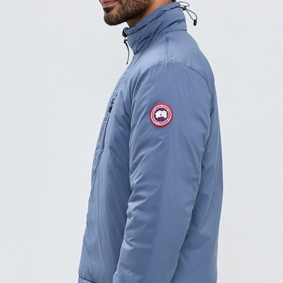 Canada Goose Lodge Jacket 5079M Men's Medium Ozone Blue - Picture 6 of 15